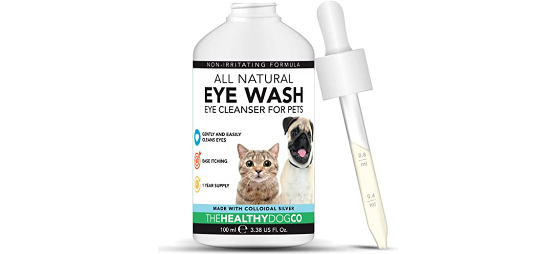 Imagen producto All natural eye wash para la limpieza de los ojos de mascotas 